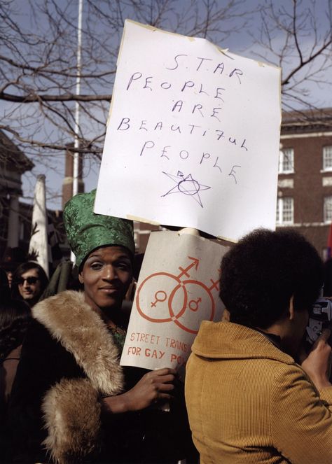 Marsha P Johnson, Sylvia Rivera, P Johnson, Star People, Stonewall Riots, Lgbt History, Trans Rights, Lesbian Art, Queer Art