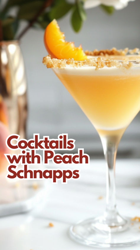 Cocktails with Peach Schnapps Peach Snaps Shots, Peach Snaps Cocktails, Cocktails With Peach Schnapps, Peach Schnapps Cocktails, Drinks With Peach Schnapps, Peach Schnapps Drinks, Mint Cocktails, Fuzzy Navel, Alcohol Beverages