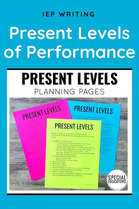 Iep Writing, Special Education Writing, Special Education Transition, Sped Resources, High School Special Education, Teacher Forms, Lead Teacher, Early Childhood Special Education, Teaching Organization