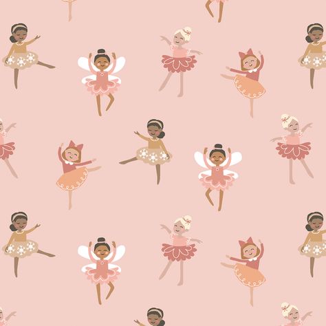 Simple Ballerinas in Sweet | Hawthorne Supply Co Nursery Ballerina, Ballerina Wallpaper, Changing Pad Covers, Conversational Prints, Mini Crib Sheets, Cot Sheets, Mini Crib, Indie Sewing Patterns, Pink Nursery