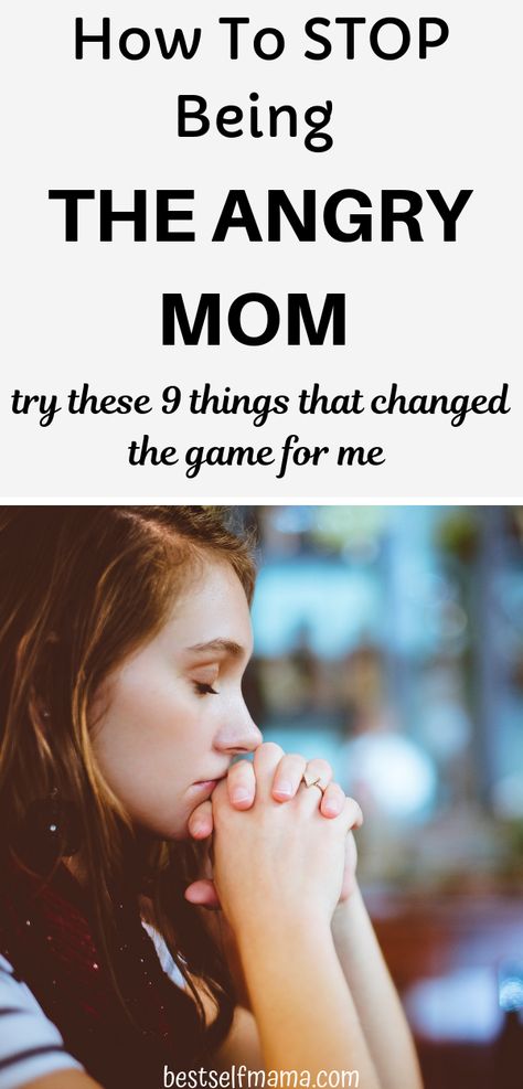 Feeling like you resort to anger way too often with your kids? Check out these 9 things that can help you become a much more patient parent. #momlife #momadvice #parentingtips #parentingadvice Patient Parenting, Angry Mom, Parenting Rules, Mom Time, Parenting Photos, Mom Brain, Mom Truth, Romantic Poems, Mom Life Hacks