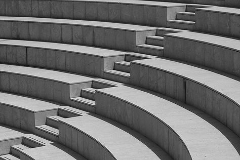 amphitheatre Indoor Amphitheater, Amphitheater Architecture, Performance Theatre, House Garden Landscape, Stairs Architecture, Camera Obscura, 3d Architecture, Brutalist Architecture, Architecture Student