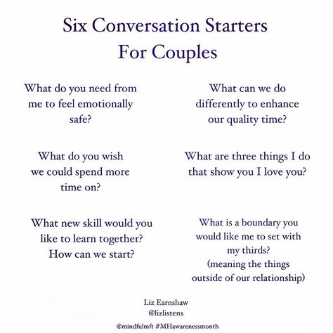 Deep Conversation Topics, Conversation Starters For Couples, Communication Relationship, Relationship Lessons, Relationship Therapy, Relationship Advice Quotes, Family Therapist, Relationship Psychology, Healthy Relationship Tips