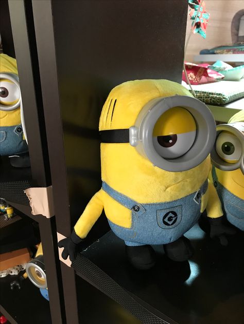 Minons Aesthetic, Aesthetic Minion, Minions Plushies, Stitch Stuffed Animal, Nom Noms Toys, 3 Minions, Minion Toy, Minion Baby, Despicable Minions