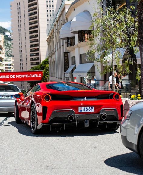 Monte Carlo Aesthetic, Monaco Cars, Billionaire Life, Car Luxury, Ferrari Red, Monaco Monte Carlo, Ferrari 488, Scuderia Ferrari, Italy Vacation