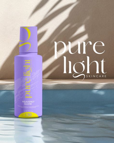 Introducing Pure Light✨ A faith based skincare brand that specialises in providing SPF skincare products for all skin types. Honestly this is my most favoured brand I’ve ever done, obviously it being close to my faith whilst appealing to a Gen-Z audience, I’m so obsessed with it 🥹✨ —— #branding #branddesigner #skincarebrand #skincare #skincarebusiness #skincarebusinessowner #skincare #brandingdesign #smallbusiness #faithbasedbusiness #productbasedbusiness #productdesign #packagingdesign #s... Skincare Product Design, Skin Care Branding Design, Skin Care Branding, Smooth Skin Body, Spf Skincare, Fresh Skincare, Skin Care Business, Product Photoshoot, Skincare Branding