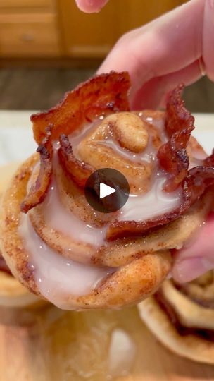 1.2M views · 10K reactions | Bacon stuffed cinnamon rolls #grubspot | Grubspot. | Grubspot. · Original audio Bacon Stuffed Cinnamon Rolls, Stuffed Cinnamon Rolls, Bacon Rolls, Bacon Cinnamon Rolls, Eat On A Budget, Fall Baking Recipes, Breakfast Sweets, Baking Recipe, Weekend Breakfast