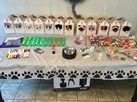 Adopt A Cat Birthday Party Ideas, Kitty Adoption Birthday Party, Adopt A Cat Birthday Party, Adopt A Kitty Birthday Party, Adopt A Pet Birthday Party Ideas, Dog And Cat Party, Adopt A Puppy Birthday Party, Beanie Boo Birthday Party, Adopt A Pet Party