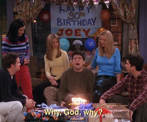 Photo Of Friends, Why God Why, Happy Birthday Friends, Friends (tv Series), Friends Tv Show Quotes, Friends Episodes, Series Poster, Happy Birthday Friend, Happy Birthday Quotes Funny