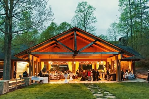 Outdoor Pavillion, Luxury Resort Hotels, North Georgia Wedding, Georgia Wedding Venues, Pavilion Wedding, Outdoor Pavilion, Backyard Pavilion, Rustic Wedding Venues, Backyard Inspo