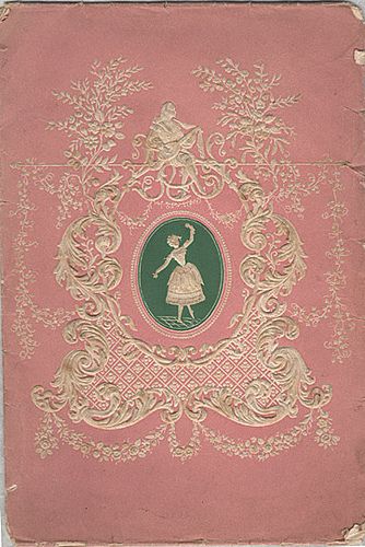 Royal Pavilion & Brighton Museum Pavillion  || Valentine card Pink Book Cover Design, Pink Book Aesthetic, Book Cover Aesthetic, Royal Pavilion Brighton, Ivory Embroidery, Ballerina Silhouette, Royal Pavilion, Pink Book, Vintage Book Cover