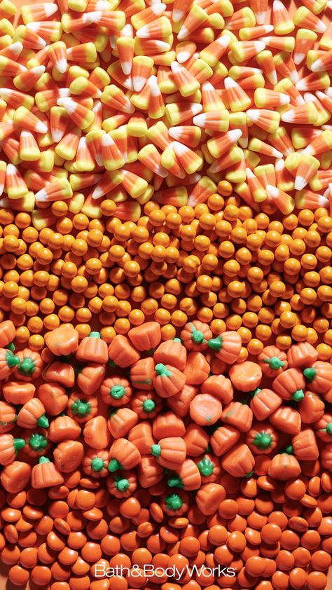 Halloween Candy Background, Halloween Candy Photography, Halloween Candy Aesthetic, Candy Corn Aesthetic, Halloween Candy Wallpaper, Bath And Body Works Halloween, Background Candy, Aesthetic Chocolate, Pixel Aesthetic