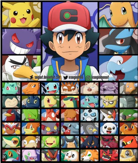 Ash Pokemon Team, Strongest Pokemon, Solgaleo Pokemon, Pokemon Sketch, Pokemon Poster, Cool Pokemon Wallpapers, Ash Pokemon, Pokemon Wallpaper, Ash Ketchum