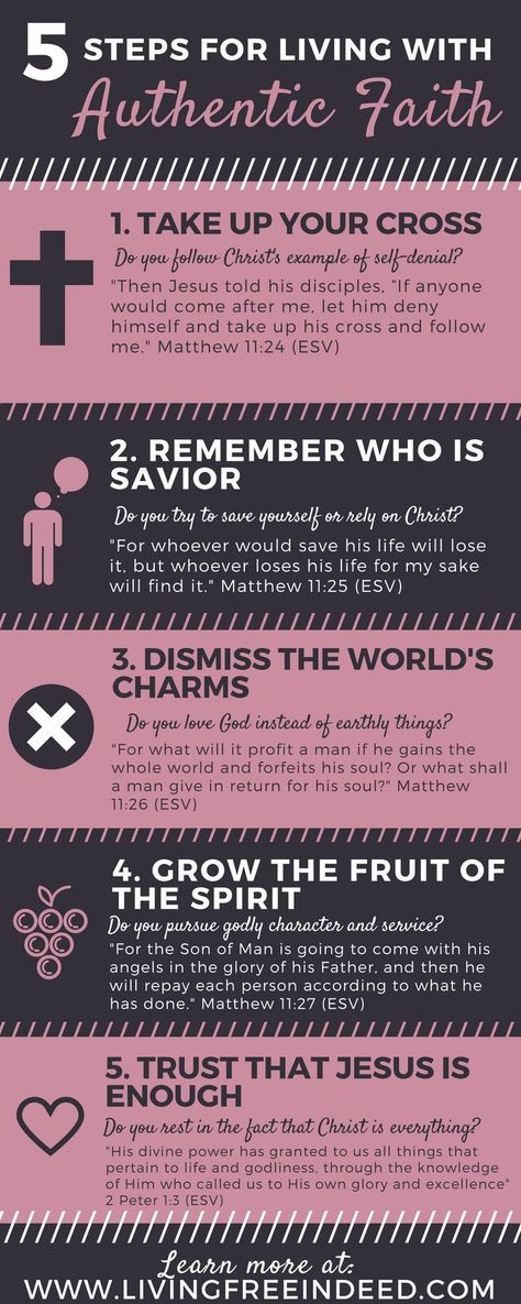 Living authentically for Christ involves losing your life for His glory in the everyday. Here are 5 steps for doing so outlined from Matthew 11:26. | Living for Jesus | Taking Up Your Cross | Following Jesus | How to Live as a Christian | Book of Matthew | Faith and Works Step Quotes, Take Up Your Cross, Woord Van God, Following Jesus, Book Of Matthew, For His Glory, Free Indeed, Quotes Truths, Christian Book