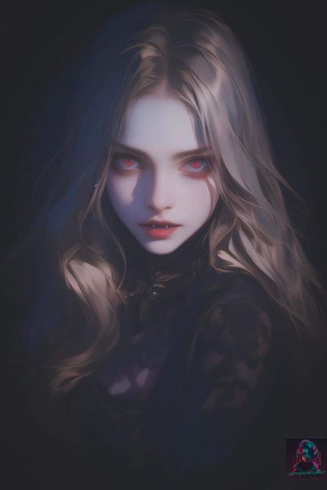 Vampire Night  #vampire #vampiregoth #vampiregirl #vampireaesthetic #vampireart #blood #aiart #portrait #aiartwork #aiartcommunity #fantasy Victorian Vampire Art, Vampire Digital Art, Vampire Girl Art, Blonde Vampire, Vampire Child, Angels Fantasy, Vampire Night, Creepy Paintings, Fantasy Settings