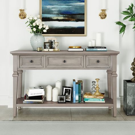 Grey dressing table