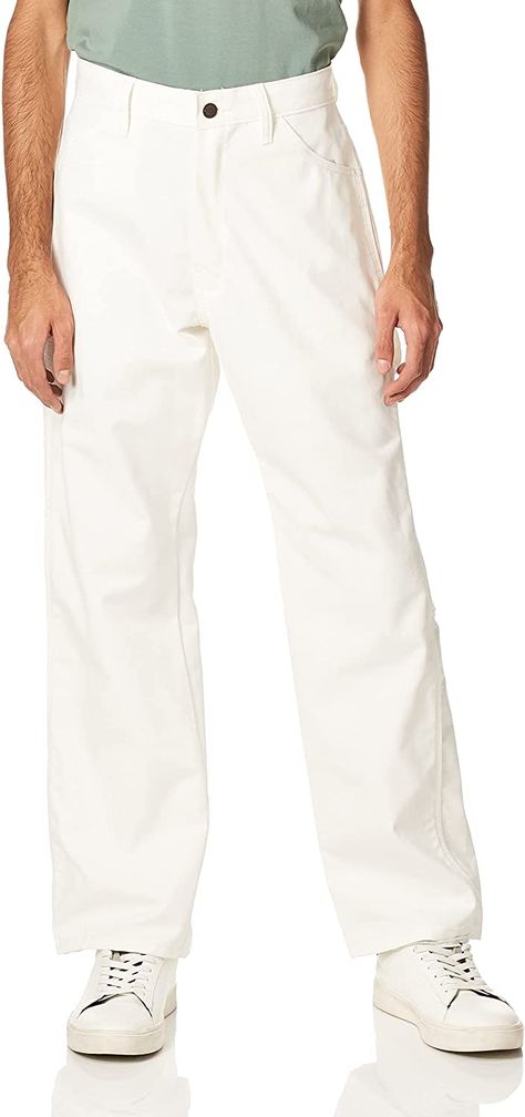 Dickies Mens Relaxed-fit Painter's Utility Pant : Amazon.ca: Clothing, Shoes & Accessories White Dickies, Big Jeans, Dickies Jeans, Dickie Jeans, Painters Pants, Dickies Workwear, Work Jeans, Dickies Pants, Tall Pants