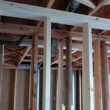 4 Ways to Identify a Load-Bearing Wall Home Structure, Load Bearing Wall, Bob Vila, Home Addition, New Construction, Basement, Building A House, Foundation, New Homes