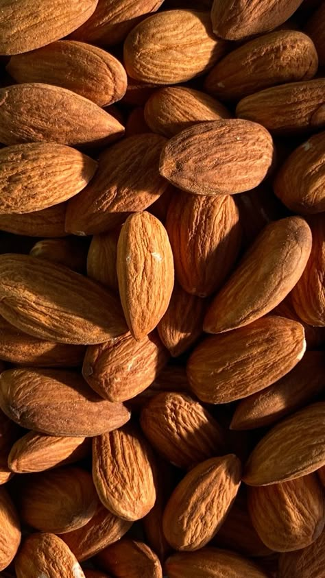 Brown Fruit Aesthetic, Almond Joy Aesthetic, Macadamia Aesthetic, Almonds Photography, Almonds Aesthetic, Chocolates Wallpaper, Nuts Aesthetic, Almond Aesthetic, Almond Mom