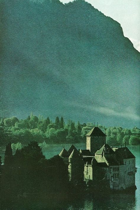 Chillon Castle, Vintage National Geographic, National Geographic Photography, Nature Film, Magic Lantern, Beautiful Scenes, National Geographic Magazine, Lake Geneva, Eastern Shore