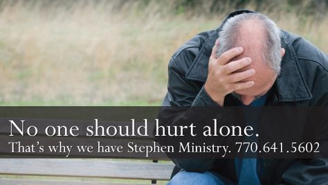 Stephen Ministry > Fellowship Bible Church Stephen Ministry Ideas, Christian Fellowship Quotes, Helping People, It Hurts, Spirituality, Bible