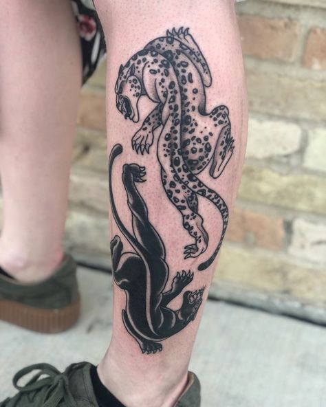 American Traditional Jaguar Tattoo, Jaguar Tattoo Ideas, Snow Leopard Tattoo, Cheetah Tattoo, Leopard Tattoo, Famous Works Of Art, Lamp Tattoo, Jaguar Tattoo, Leopard Tattoos