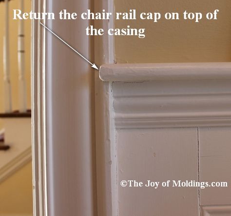 Hallway Chair Rail, Fantasy Bathroom, Hallway Chairs, Hallway Walls, Window Casing, Wall Panelling, Carpentry Diy, Number 12, Chair Rail