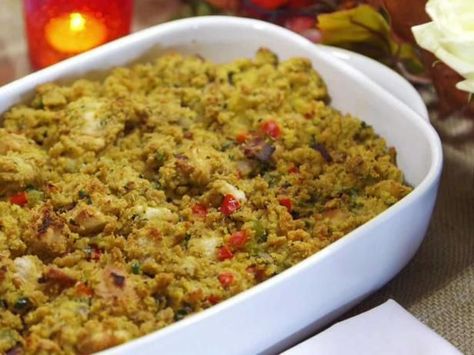 Get Southern Dressing Recipe from Food Network Pioneer Woman Cornbread, Southern Dressing Recipe, Southern Dressing, Best Thanksgiving Recipes, Cornbread Dressing, Pioneer Woman Recipes, Ree Drummond, The Pioneer Woman, Dressing Recipe