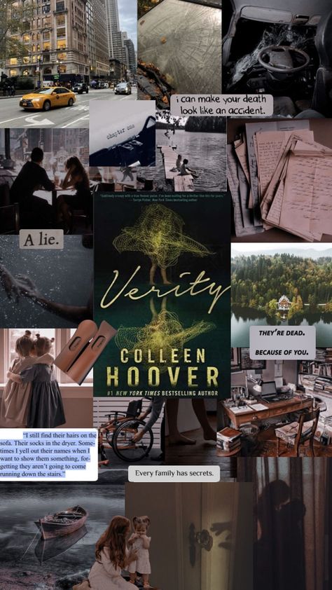 #myfirstshuffle #verity #colleenhoover Romance Series Books, Colleen Hoover Books, Dark Romance Books, Book Trailer, Book Aesthetics, Romantic Books, Book Posters, Top Books, Colleen Hoover