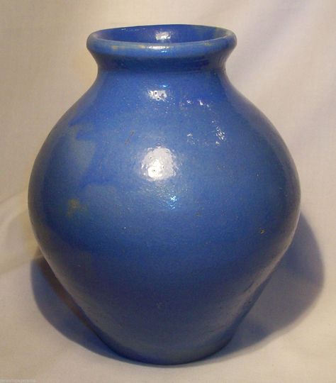 Vintage 1930's Cornelison Pottery (aka Bybee Pottery) Vase Bybee Pottery, Vintage Pottery, Pottery Vase, Kentucky, North Carolina, Art Inspiration, Vase, Flowers, Quick Saves