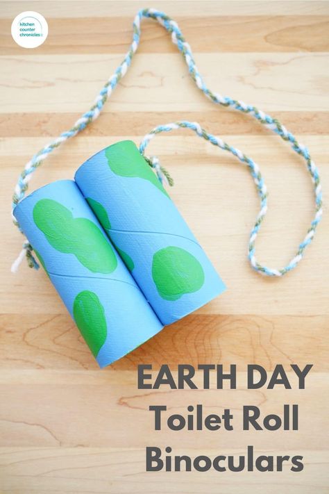 Toilet Paper Roll Binoculars, Paper Roll Binoculars, Binoculars Craft, Binocular Craft, Special Education Classroom Setup, Earth Day Craft, Creative Christmas Crafts, Earth Craft, Printable Christmas Games