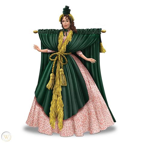 Gone With The Wind Dresses, Carol Burnett Show, Figurine Collection, Carol Burnett, Bradford Exchange, Gone With The Wind, The Wind, Make Me Smile, Doll Clothes