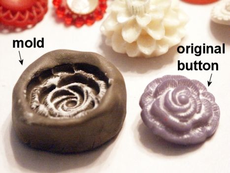 How to make molds from cool old buttons so you can make more for crafting! Make Your Own Clay, Clay Molds, Homemade Clay, Furniture Building, Polymer Clay Mold, All I Ever Wanted, Molding Clay, Polymer Clay Projects, Polymer Clay Tutorial