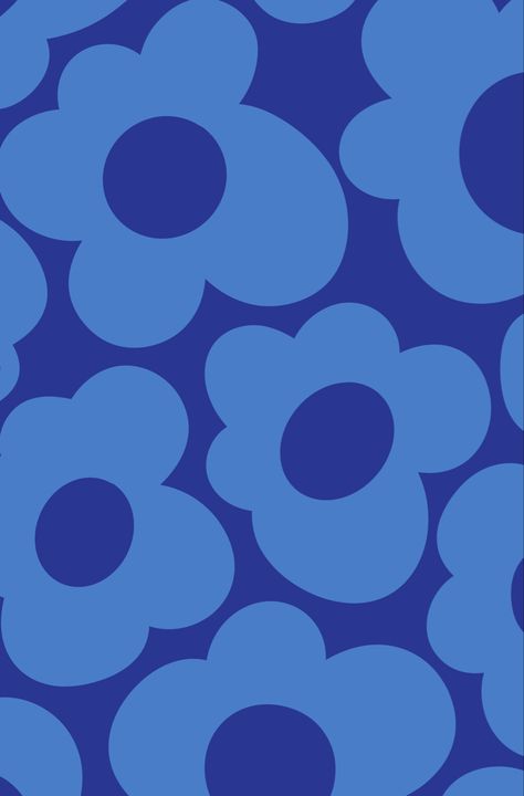 Blue flower wallpaper Blue 60s Aesthetic, Blue Groovy Wallpaper, Retro Daisy Wallpaper Iphone, Hippie Background, Groovy Flower Pattern, 60s Flower Pattern, Groovy Flowers Background, 60s Aesthetic, Checker Wallpaper