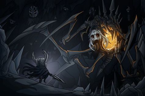 The Knight Hollow Knight, Hollow Knight Oc, Team Cherry, Hollow Night, Hollow Art, Knight Art, Night Art, Dark Souls, Game Art