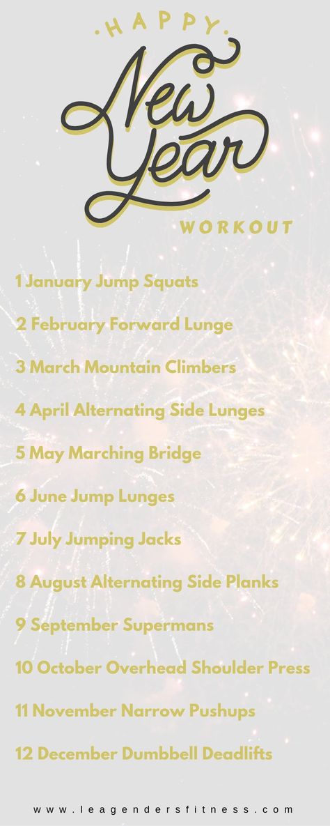 New Years Workout, New Year Workout, Month Workout Challenge, Workout Board, Gym Challenge, Christmas Workout, Holiday Workout, New Year Resolutions, Month Workout