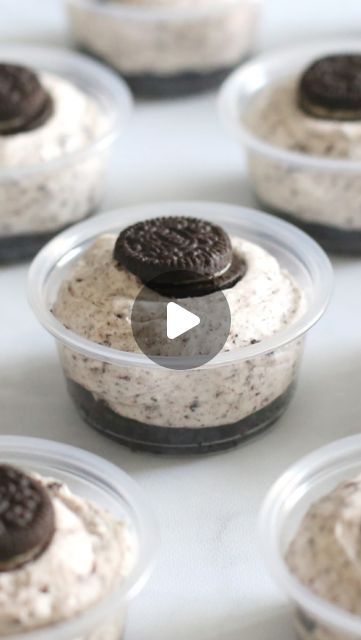 Courtney Carey | Cake Me Home Tonight on Instagram: "Cookies and cream dessert cups! Find the recipe linked on my profile and at cakemehometonight.com! #cookiesandcream #cookiesandcream #oreo #Oreos #NoBakeDessert #nobakedesserts #dessertcup #dessertcups" Cookies And Cream Dessert, Oreo Cookie Dessert, Cake Me Home Tonight, Oreo Cookie Cake, Instagram Cookies, Oreo Biscuits, Disney Cookies, Oreo Cake, Cream Desserts