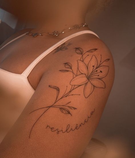 Divine Woman Tattoo, Tattoos For Bigger Women Plus Size, Hip And Waist Tattoo, Cute Upper Arm Tattoos For Women, Woman Bicep Tattoo, Upper Arm Tattoo Women, Behind Shoulder Tattoos For Women, Flowers Tattoos, Earthy Tattoos