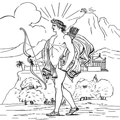 Greek God Apollo 9 Apollo Greek Mythology, Apollo 9, Apollo Greek, God Apollo, Composition Drawing, Classical Mythology, Central Idea, Brigham Young, Brigham Young University