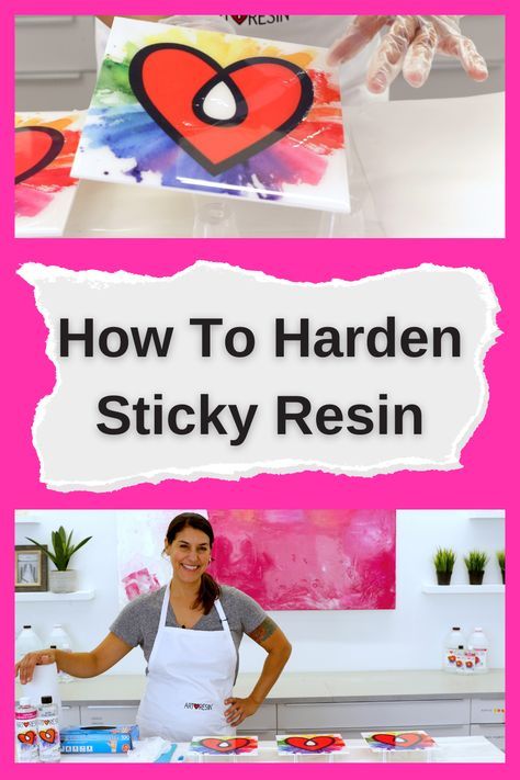 How To Learn Resin Art, How To Fix Sticky Resin, Small Epoxy Resin Projects, Resin Tips And Tricks, Crochet Bag With Wooden Handles, Resin Hacks, Resin Hardener, Resin Videos, Bag With Wooden Handles