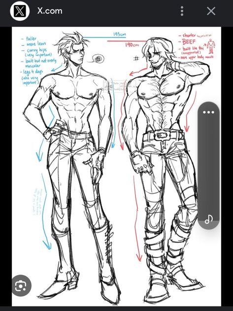 Back References Male Anatomy, Lean Figure Male, Foreshortened Arm Reference, Mens Poses Drawing, Male Body Drawing Tips, Full Body Refrences Art Male, Male Hand On Hip Reference, Lean Male Body Drawing, Lean Body Reference