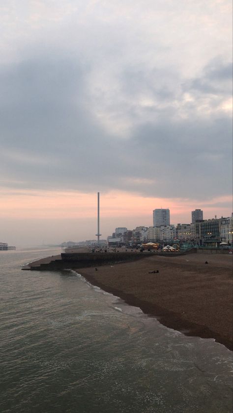 London Beach Aesthetic, Brighton Uk Aesthetic, Brighton Beach Uk, Brighton Aesthetic, January Vision Board, Streamer Aesthetic, London Beach, Steph Bohrer, Scott Street