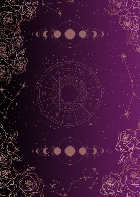 Macbook Wallpaper Astrology, Goodnotes Cover Template Free, Digital Notebook Cover Aesthetic, Astrological Background, Astrology Templates, Notebook Covers Aesthetic, Witchy Book Cover, Goodnotes Cover Aesthetic, Astrology Background