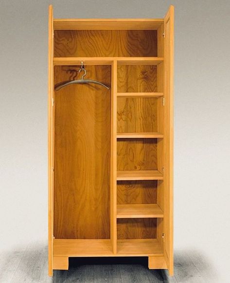 Open Cabinet Bedroom, Small Wardrobe Design, Simple Wardrobe Design, Wooden Cupboard Design, Wall Wardrobe Design, Wooden Wardrobe Design, Wooden Closet, Wooden Cupboard, Closet Design Layout