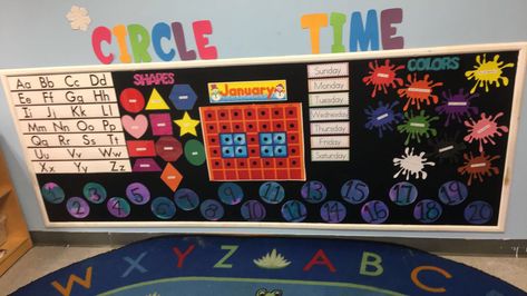 circle time fun for toddlers!! Circle Time Area Set Up, Circle Time Wall Ideas For Toddlers, Circle Time Ideas For Preschool Board, Toddler Circle Time Board, Toddler Circle Time, Circle Time Board, Fun For Toddlers, Preschool Boards, Teacher Themes