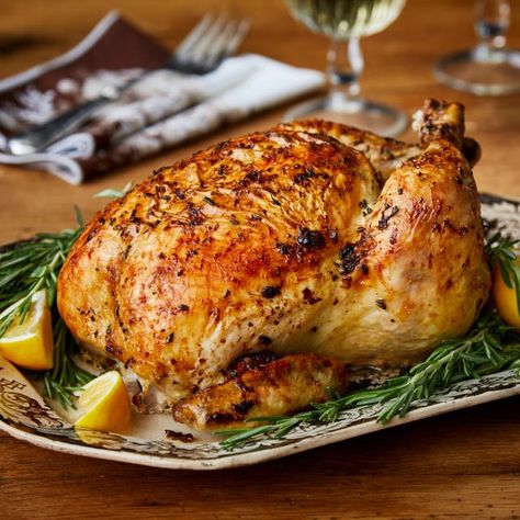 roast chicken recipe Crash Hot Potatoes, فاصوليا خضراء, Healthy Christmas Recipes, Lemon Herb Chicken, Roast Turkey Recipes, Winter Veggies, Best Pasta Salad, Oven Roasted Chicken, Herb Chicken