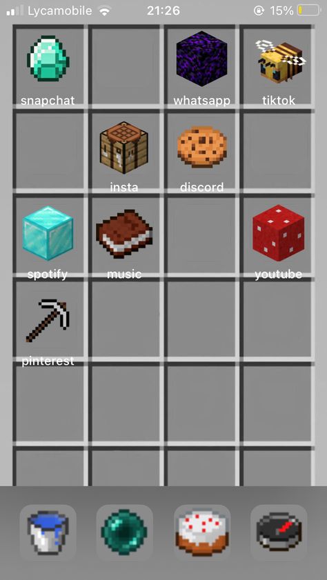 minecraft Minecraft Inventory Wallpaper, Minecraft Inventory, Ios14 Wallpaper, Minecraft App, Pixel Art Minecraft, Whatsapp Background, Minecraft Aesthetic, Minecraft Theme, Aesthetic Widget