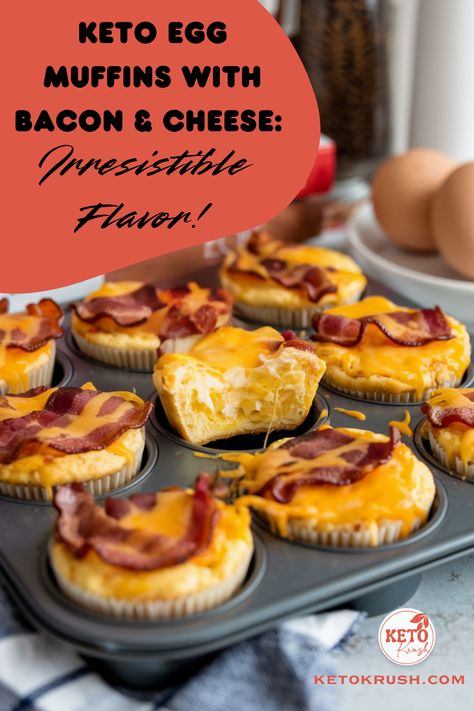 Crispy bacon, melted cheese, and fluffy eggs – these keto egg muffins are the ultimate combination of flavor and low-carb satisfaction!


 #BaconLovers #KetoComfortFood #CheesyKeto


https://ketokrush.com/keto-egg-muffins-a-delicious-low-carb-breakfast-idea/ Easy Keto Breakfast On The Go, Keto Egg Breakfast, Keto Egg Recipes, Low Carb Breakfast Ideas, Low Carb Egg Muffins, Keto Eggs, Keto Egg Muffins, Keto Egg Salad, Keto Egg Recipe