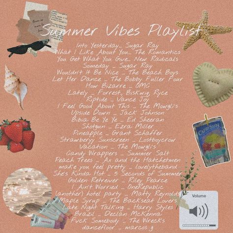 #summer #music #playlist #aesthetic #beach Summer Playlist Covers Aesthetic, Beach Playlist, Summer Playlist Covers Aesthetic Beach, Summer Playlist Covers, Beach Music Aesthetic, Spotify Summer Playlist, Beach Music Playlist, New Radicals, Get What You Give