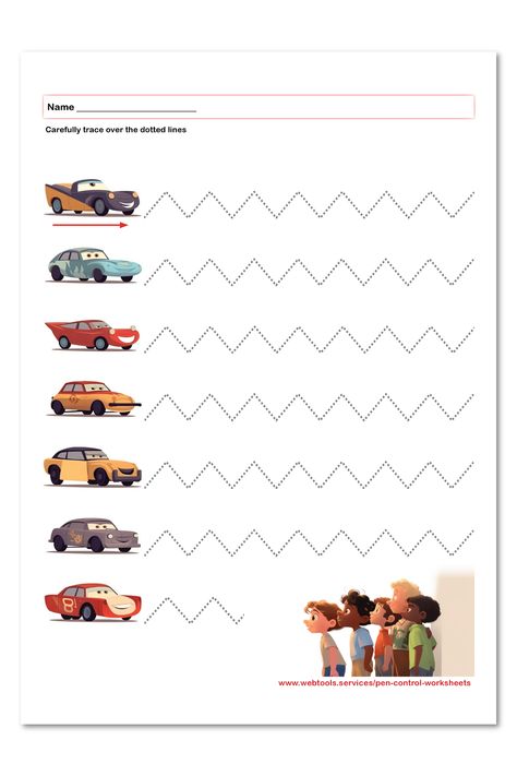 Zigzag Line Tracing Worksheet Zigzag Lines Worksheet, Alphabet Letters To Print, Line Tracing Worksheets, Zig Zag Lines, Pre K Worksheets, Line Tracing, Tracing Worksheets Free, Tracing Lines, Zigzag Line